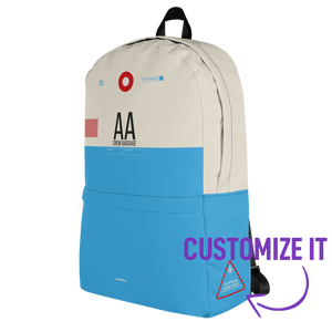 AA Rucksack Flughafencode