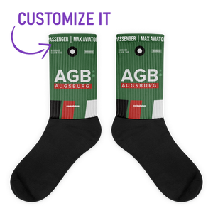 AGB - Augsburg Socken Flughafencode