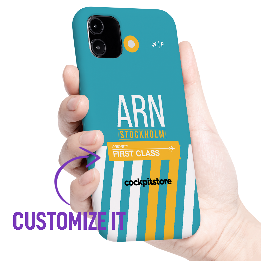 ARN - Stockholm iPhone Tough Case mit Flughafencode