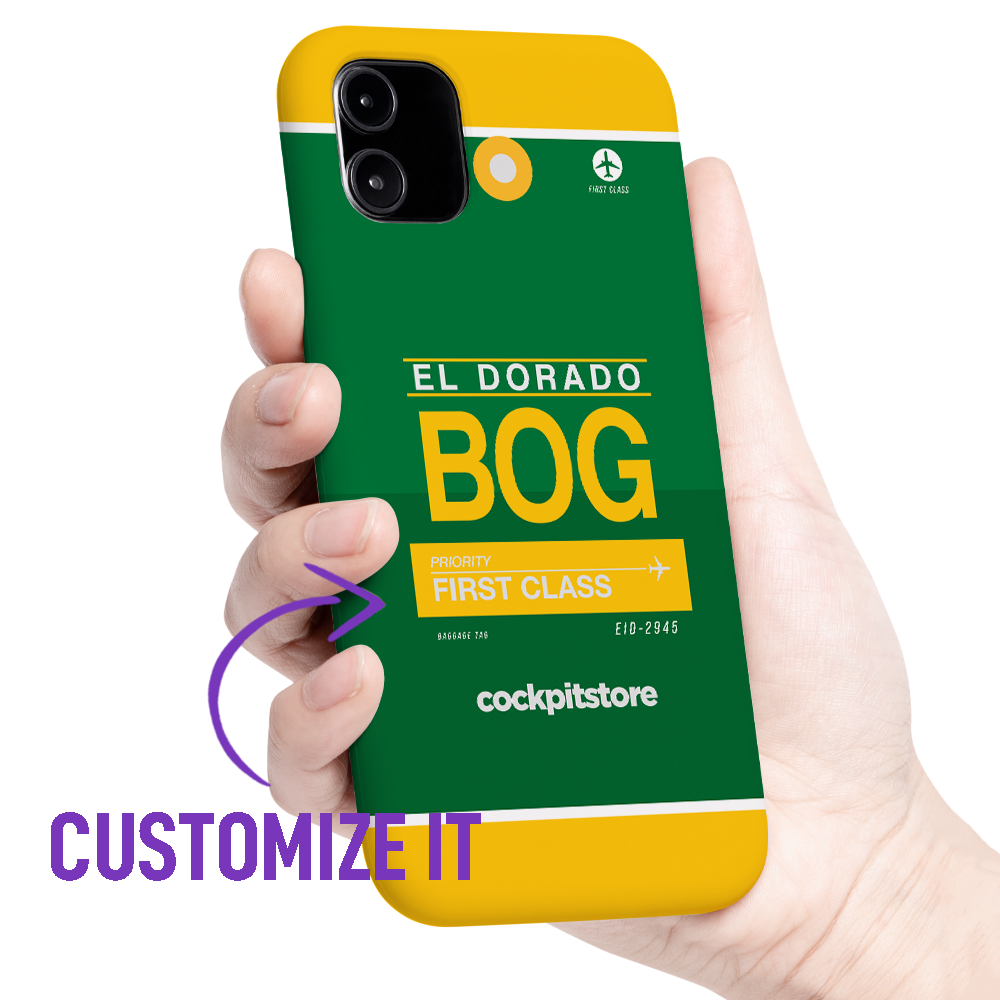 BOG - Bogota iPhone Tough Case mit Flughafencode