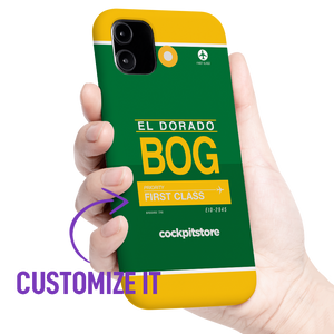 BOG - Bogota iPhone Tough Case mit Flughafencode