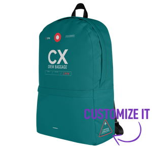 CX Rucksack Flughafencode