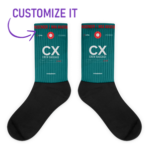 CX Socken Flughafencode