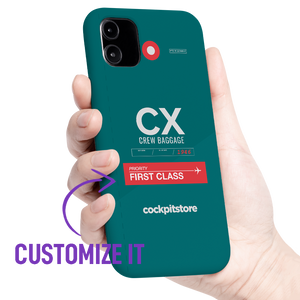 CX iPhone Tough Case mit Flughafencode