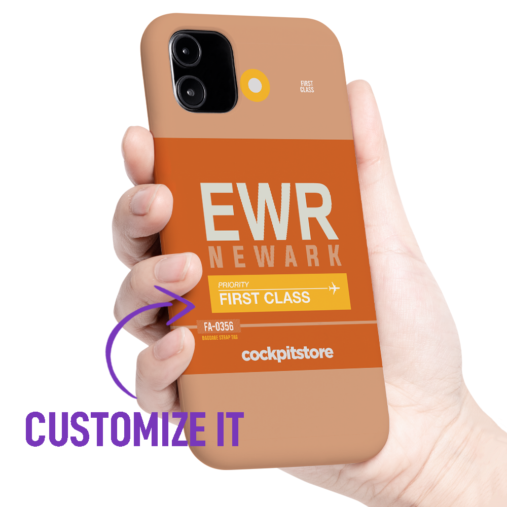 EWR - New Jersy iPhone Tough Case mit Flughafencode