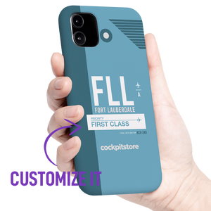 FLL - Fort Lauderdale iPhone Tough Case mit Flughafencode