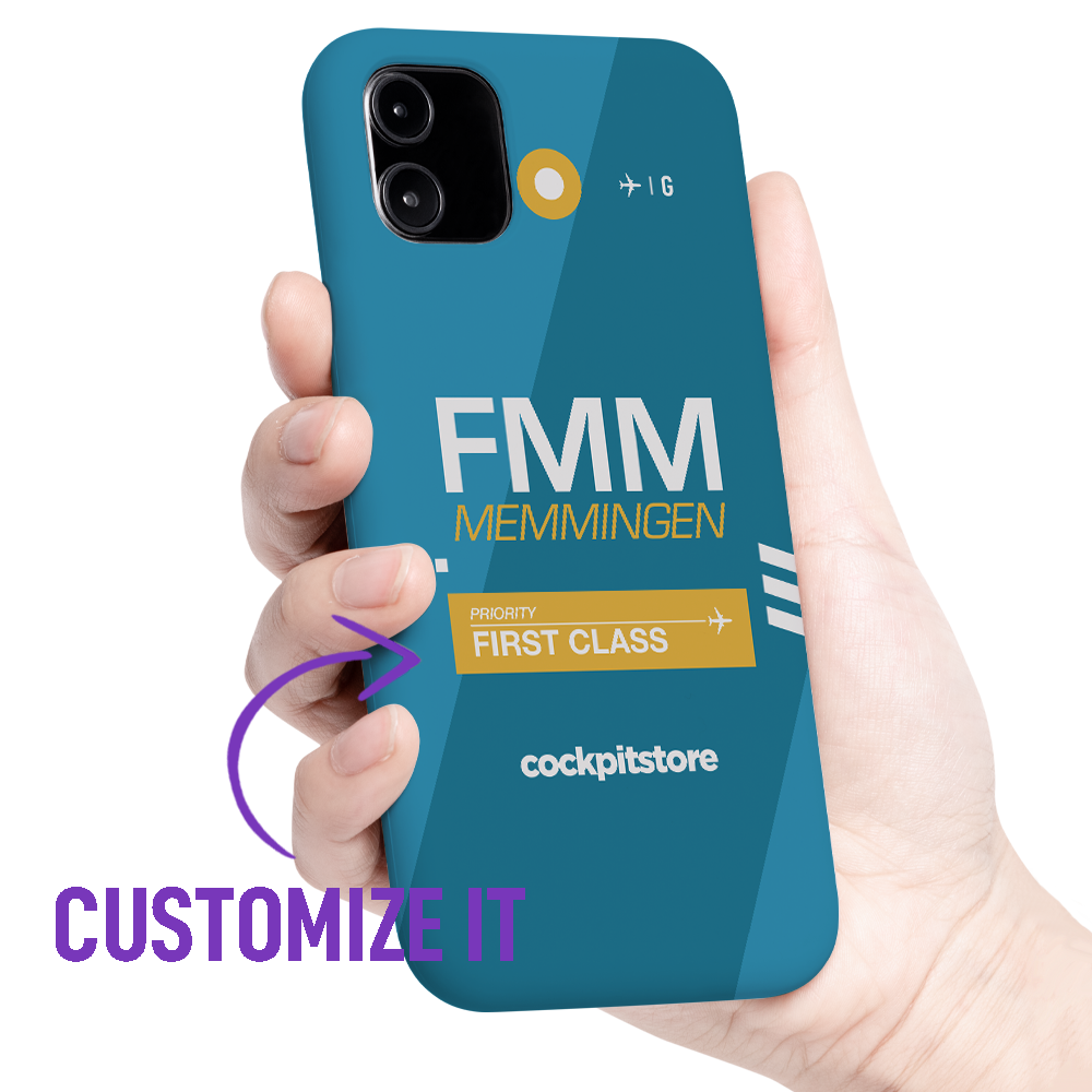 FMM - Memmingen iPhone Tough Case mit Flughafencode