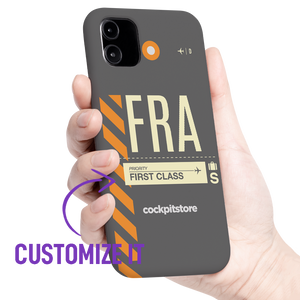 FRA - Frankfurt iPhone Tough Case mit Flughafencode