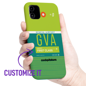 GVA - Geneva iPhone Tough Case mit Flughafencode