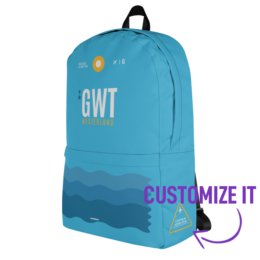 GWT - Sylt Rucksack Flughafencode