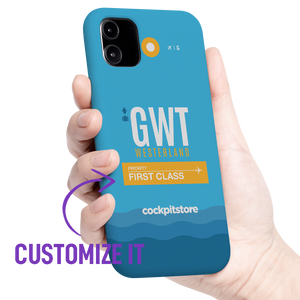 GWT - Sylt iPhone Tough Case mit Flughafencode