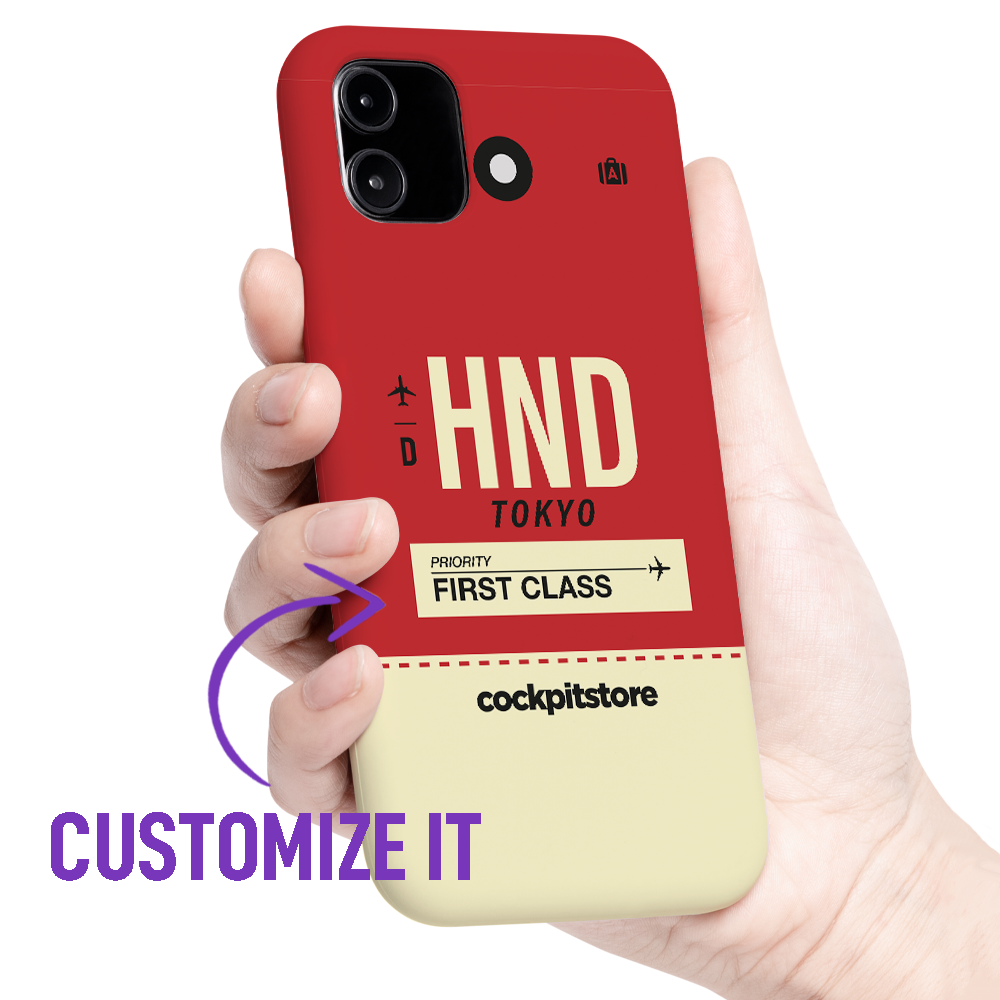 HND - Haneda iPhone Tough Case mit Flughafencode