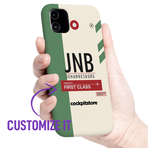 JNB - Johannesburg iPhone Tough Case mit Flughafencode