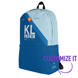 KL Rucksack Flughafencode