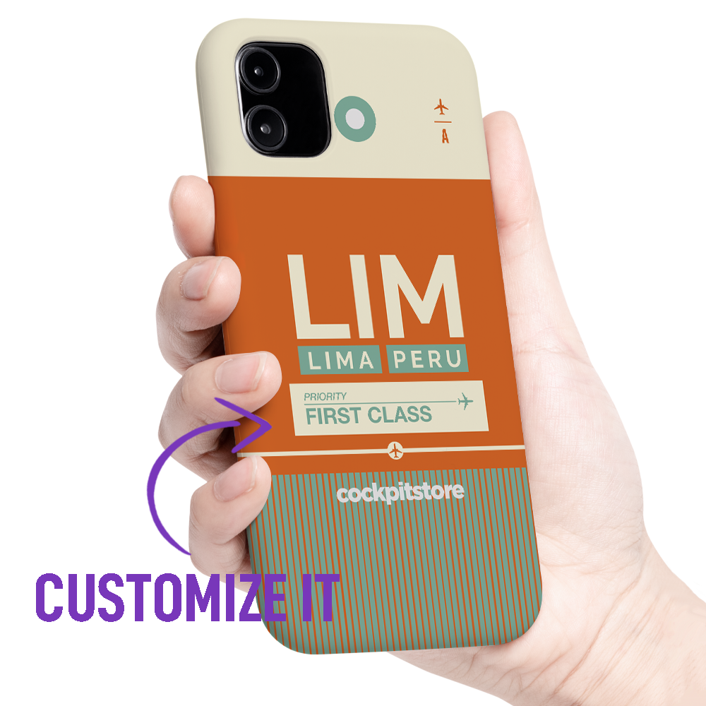 LIM - Lima iPhone Tough Case mit Flughafencode