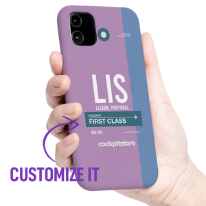 LIS - Lisbon iPhone Tough Case mit Flughafencode