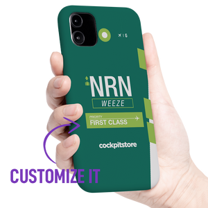 NRN - Weeze iPhone Tough Case mit Flughafencode