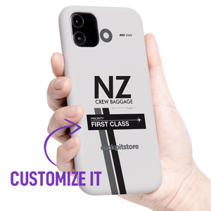 NZ iPhone Tough Case mit Flughafencode