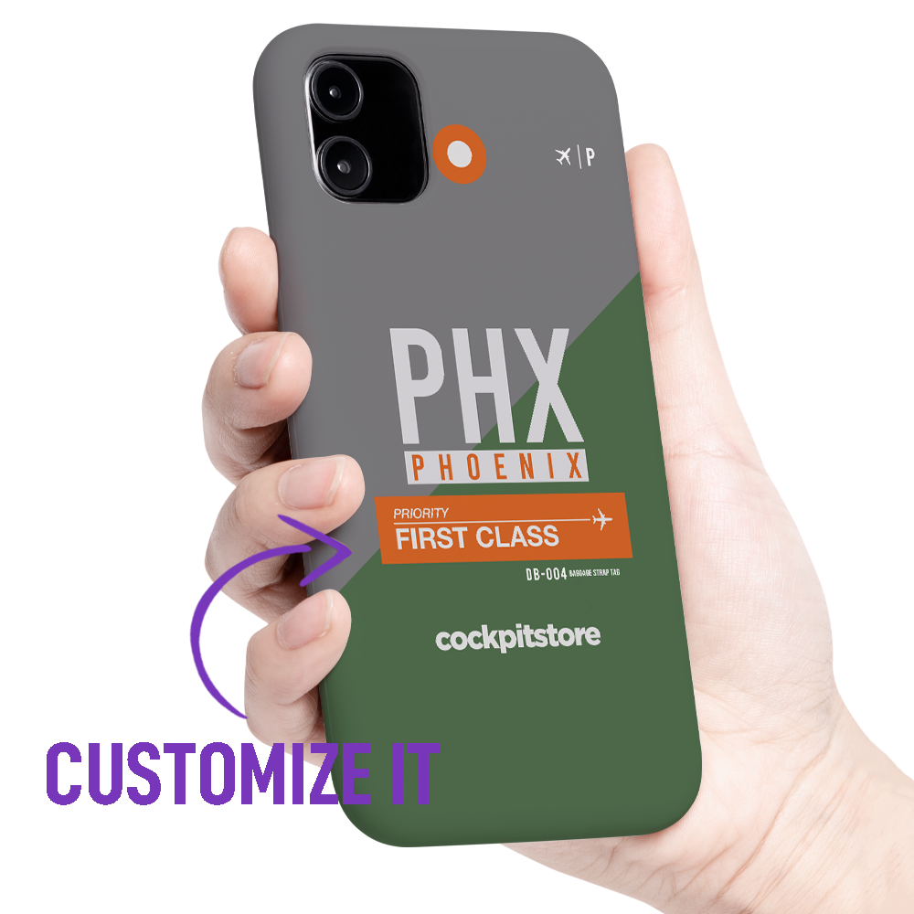PHX - Phoenix iPhone Tough Case mit Flughafencode