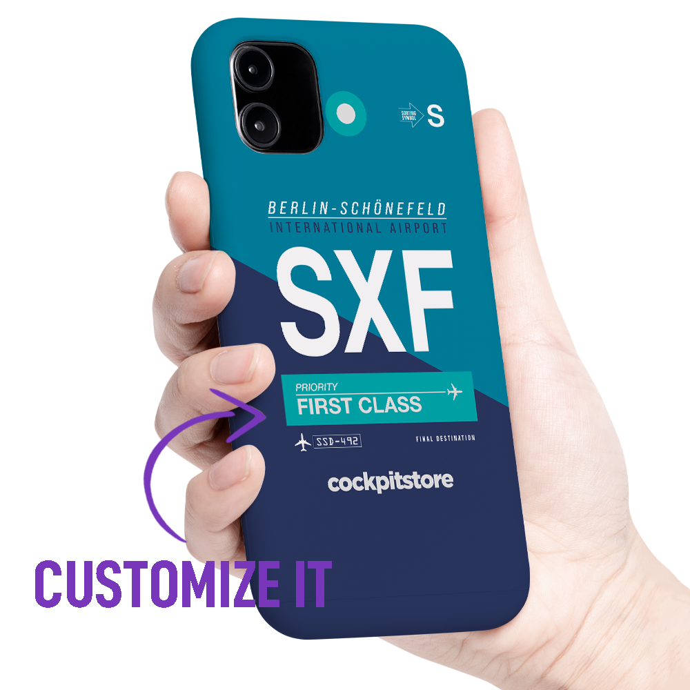 SXF - Schönefeld iPhone Tough Case mit Flughafencode