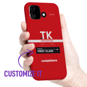 TK iPhone Tough Case mit Flughafencode