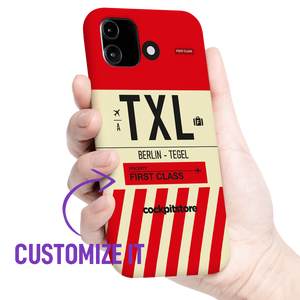 TXL - Tegel iPhone Tough Case mit Flughafencode