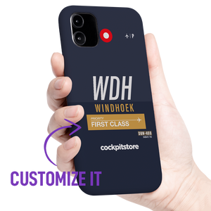 WDH - Windhoek iPhone Tough Case mit Flughafencode