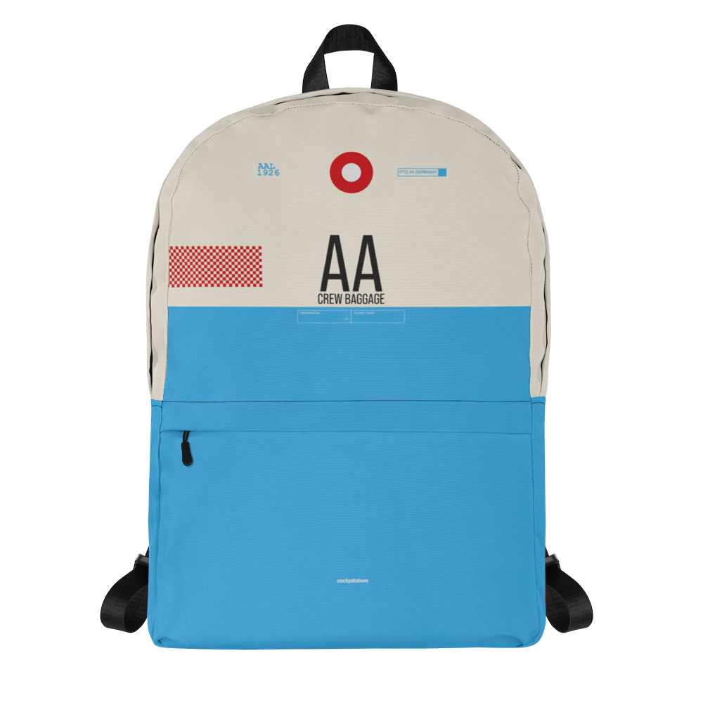 AA Rucksack Flughafencode