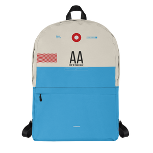 AA Rucksack Flughafencode