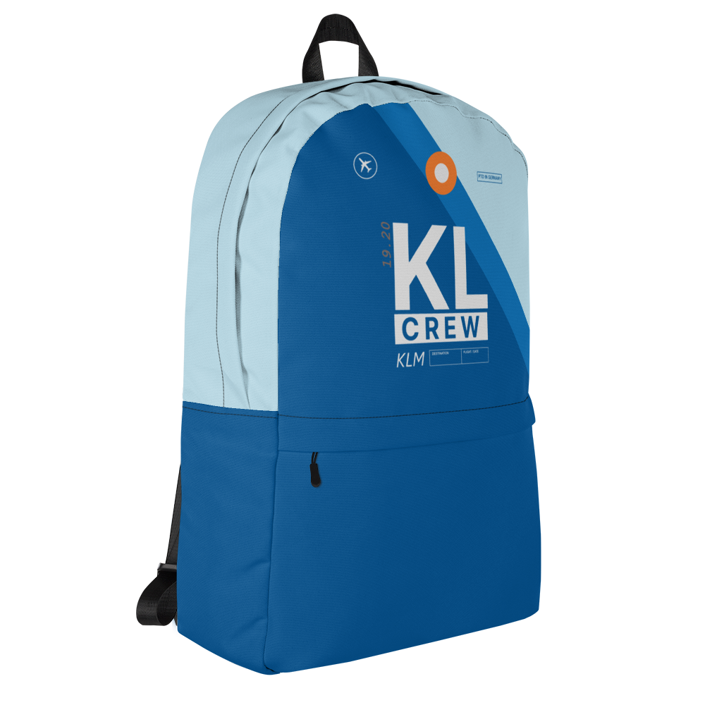 KL Rucksack Flughafencode