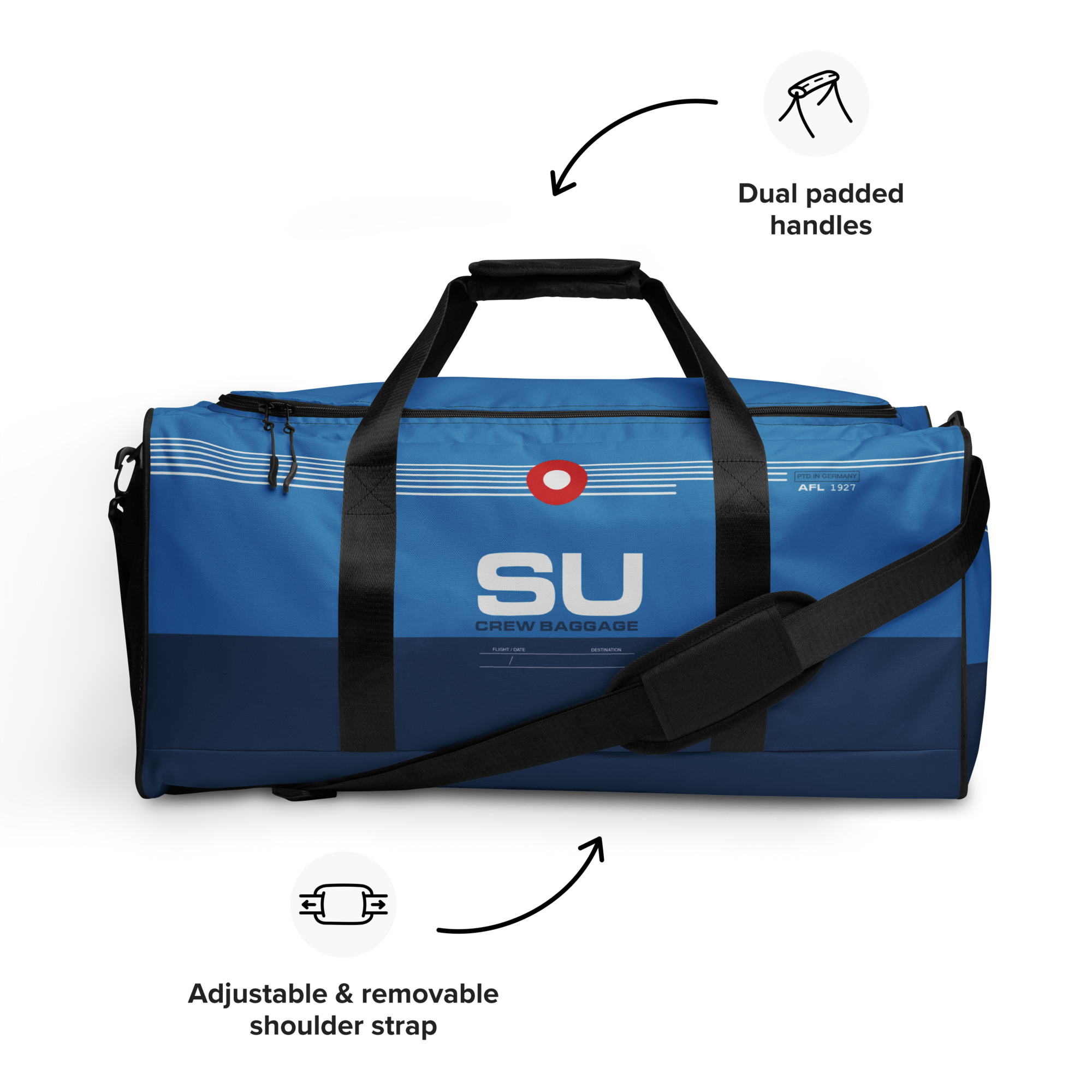 SU Weekender Tasche Flughafencode