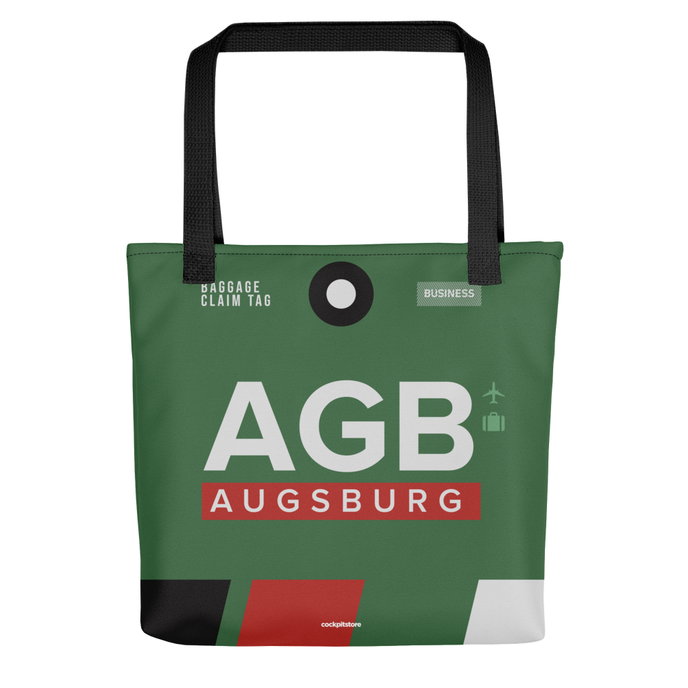 AGB - Augsburg Tragetasche Flughafencode