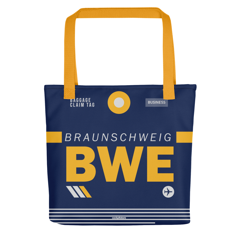 BWE - Braunschweig Tragetasche Flughafencode