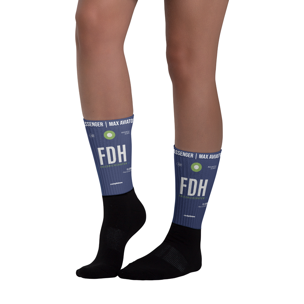 FDH - Friedrichshafen Socken Flughafencode