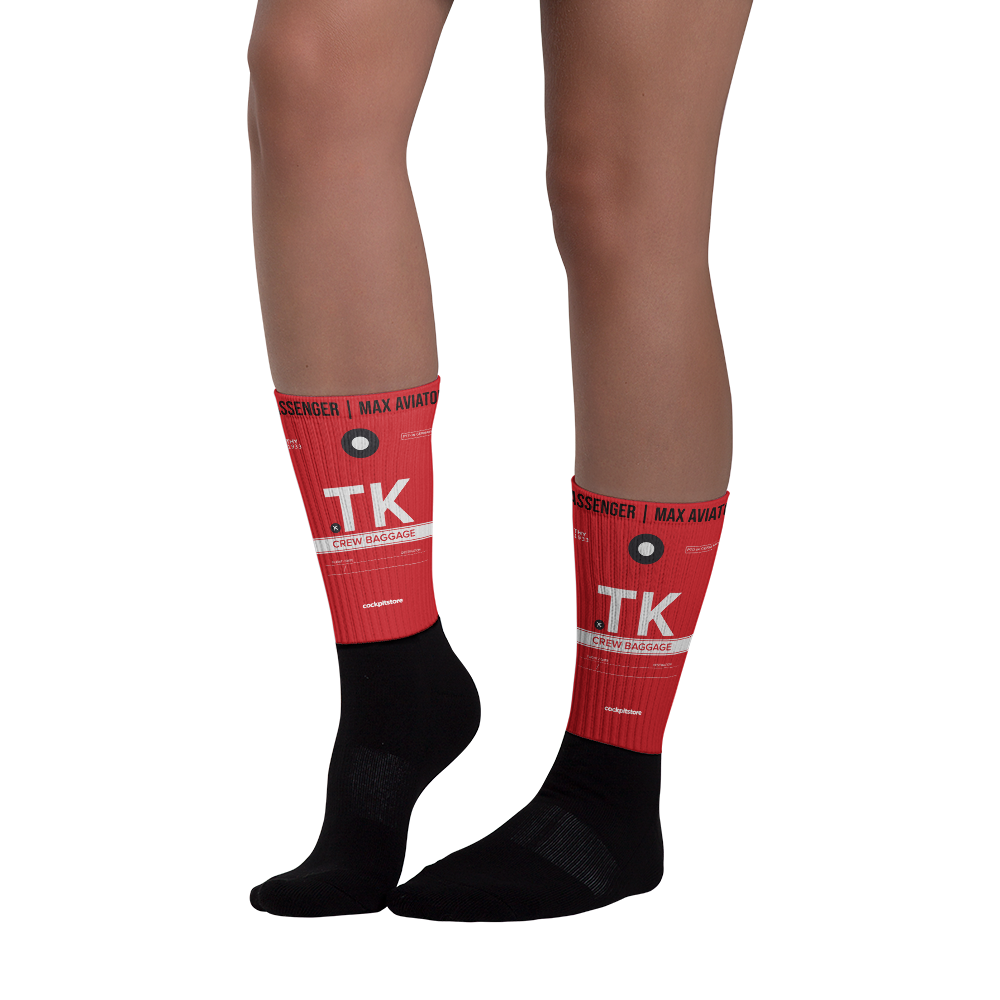 TK Socken Flughafencode