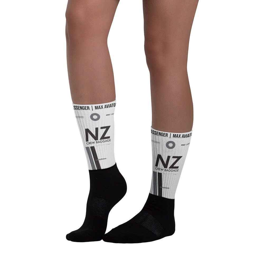 NZ Socken Flughafencode