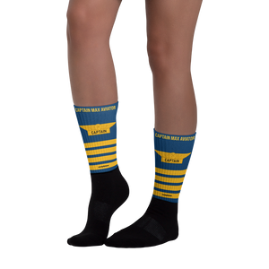 Captain Flugkapitän - personalizable socks - personalisierbare Socken