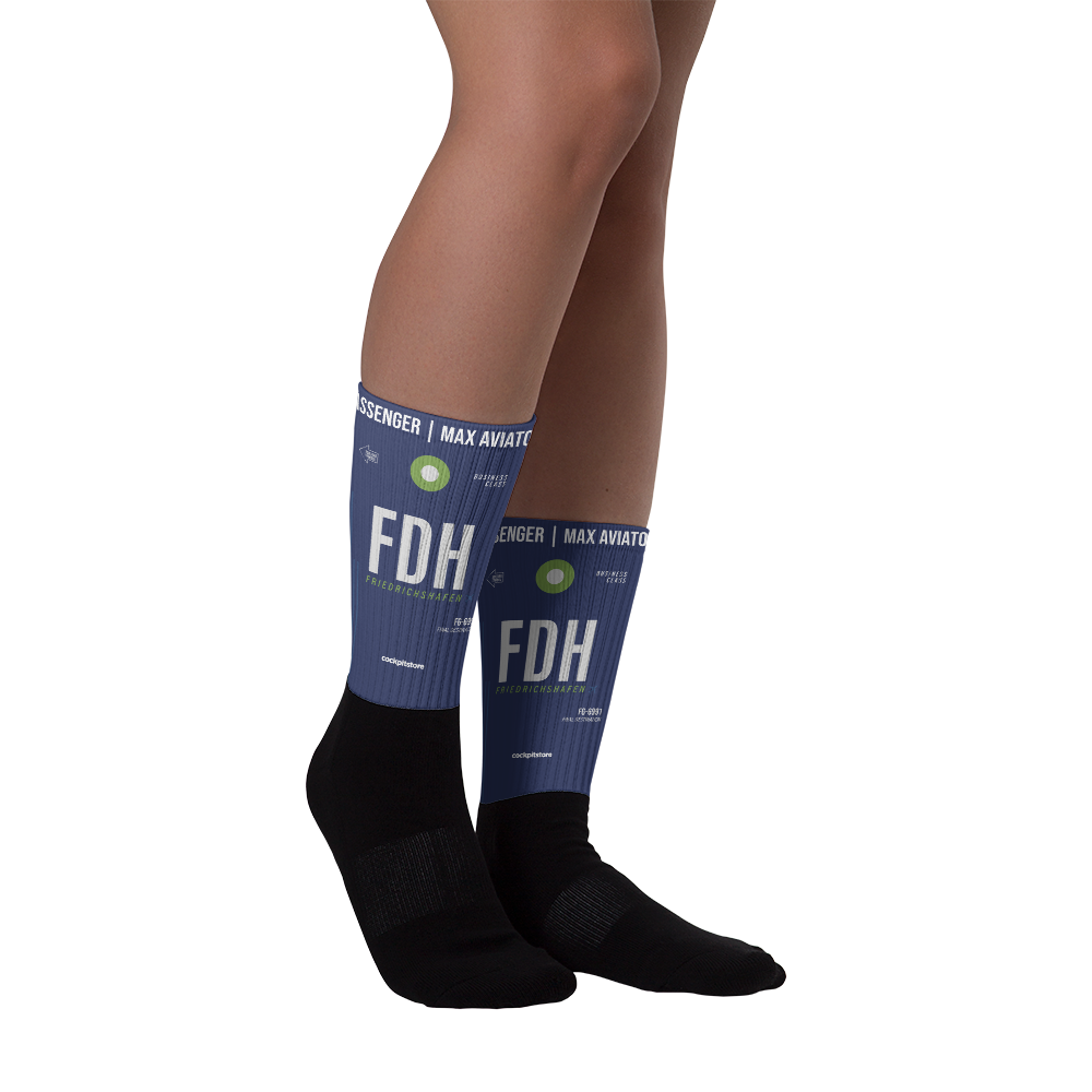 FDH - Friedrichshafen Socken Flughafencode