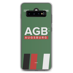 Lade das Bild in den Galerie-Viewer, AGB - Augsburg Samsung-Handyhülle mit Flughafencode
