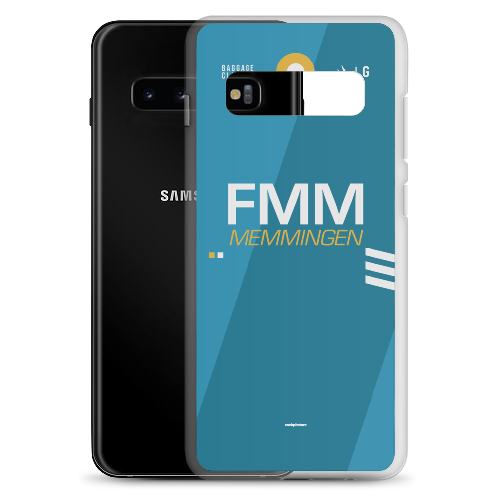 FMM - Memmingen Samsung-Handyhülle mit Flughafencode