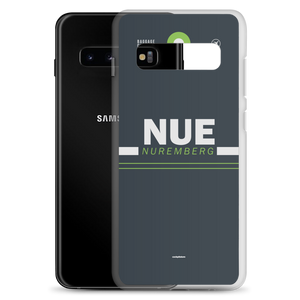 NUE - Nuremberg Samsung-Handyhülle mit Flughafencode