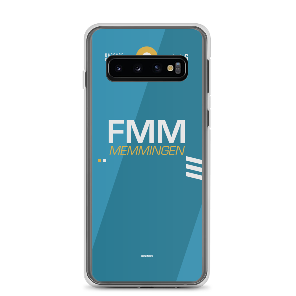 FMM - Memmingen Samsung-Handyhülle mit Flughafencode