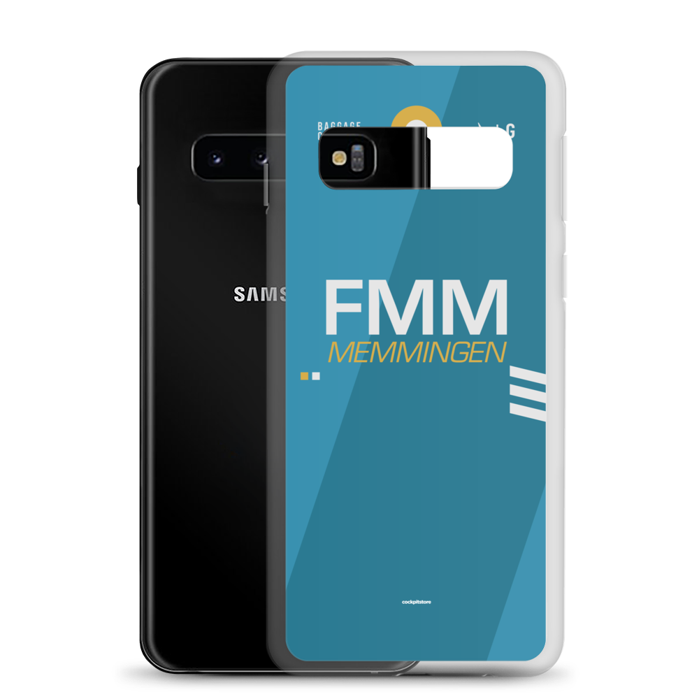 FMM - Memmingen Samsung-Handyhülle mit Flughafencode