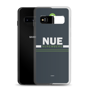 NUE - Nuremberg Samsung-Handyhülle mit Flughafencode