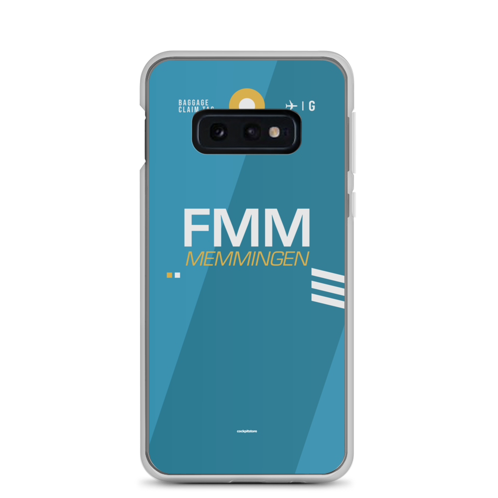 FMM - Memmingen Samsung-Handyhülle mit Flughafencode