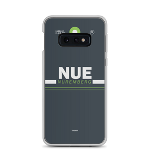 NUE - Nuremberg Samsung-Handyhülle mit Flughafencode