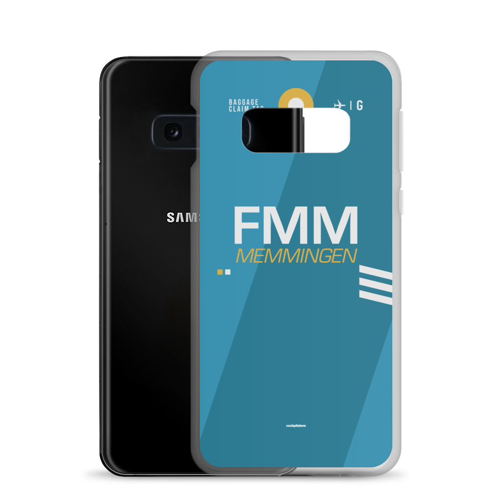 FMM - Memmingen Samsung-Handyhülle mit Flughafencode