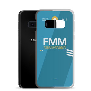 FMM - Memmingen Samsung-Handyhülle mit Flughafencode