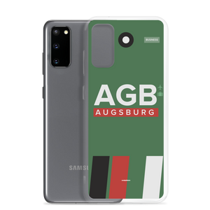 AGB - Augsburg Samsung-Handyhülle mit Flughafencode