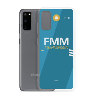 FMM - Memmingen Samsung-Handyhülle mit Flughafencode